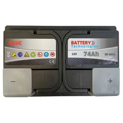 Akumulator 74Ah 680A Battery Technologies Basic